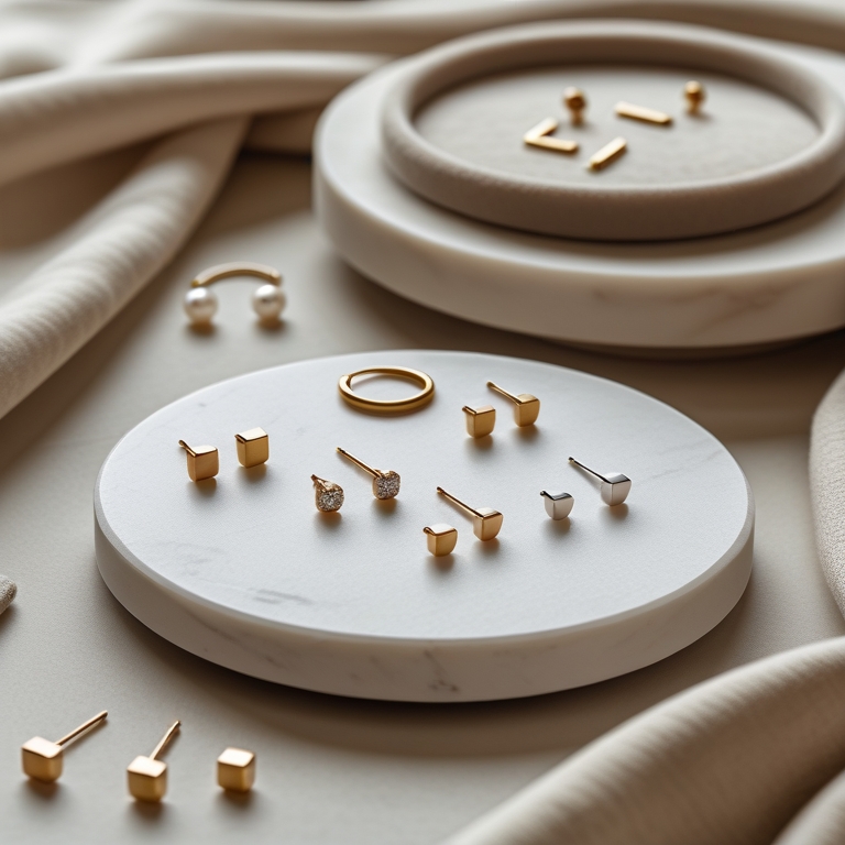 Srebro próby 925 w subtelnym wydaniu — kolczyki dla miłośniczek prostoty